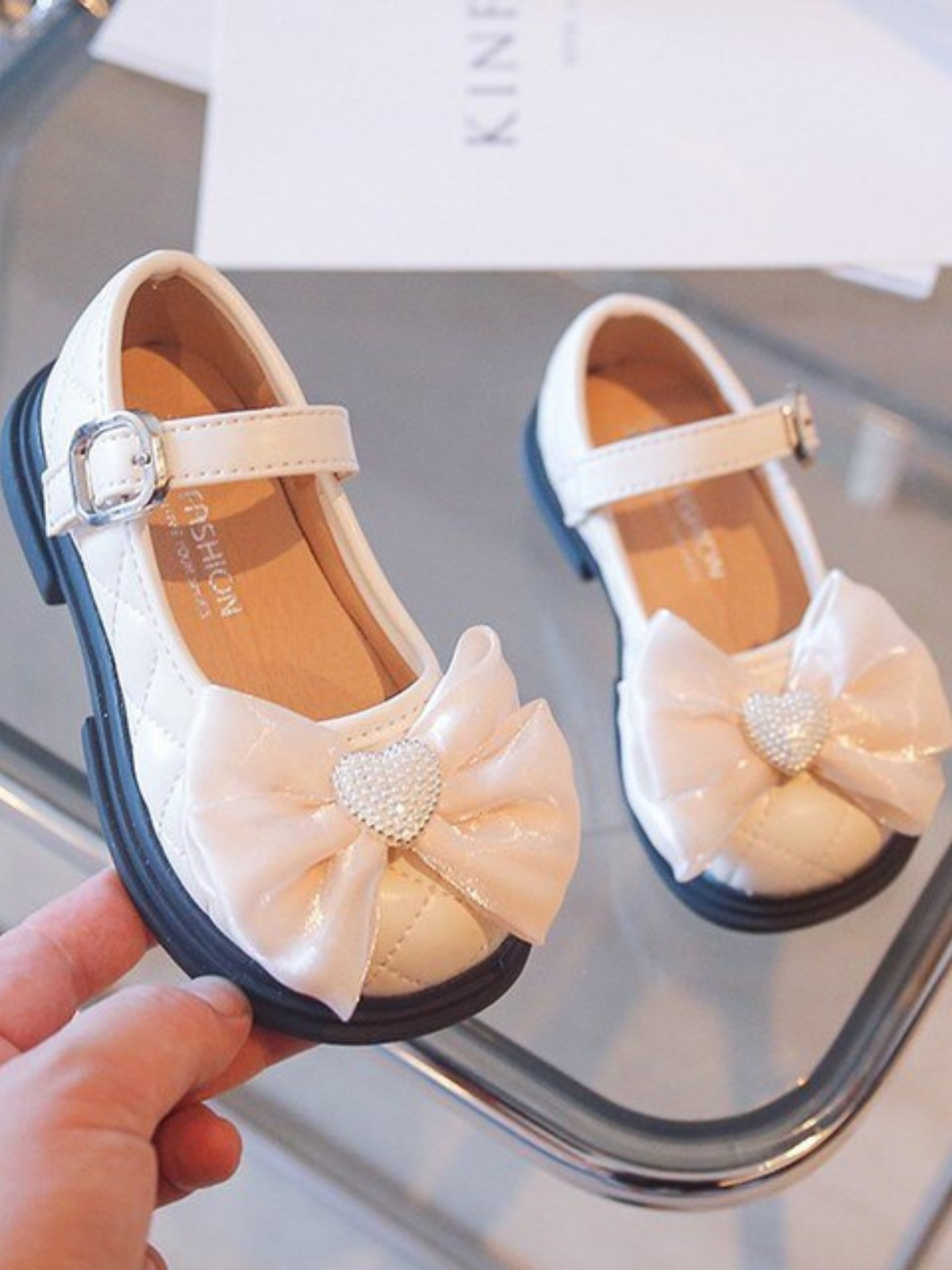 Mia Belle Girls Quilted Mary Jane Shoes | Shoes By Liv & Mia