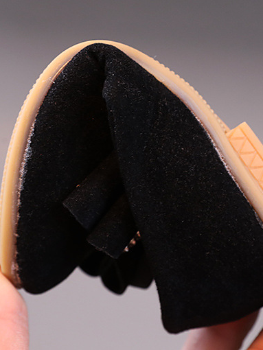 Shoes By Liv & Mia | Velvet Rhinestone Bow Flats - Mia Belle Girls