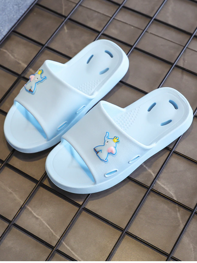 Shoes By Liv & Mia | Girls Cartoon Charm Cloud Slippers