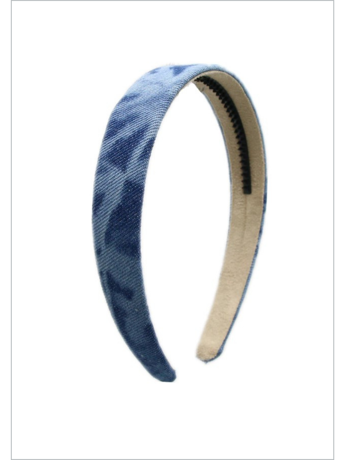 Mia Belle Girls Denim Flat Headband | Girls Accessories