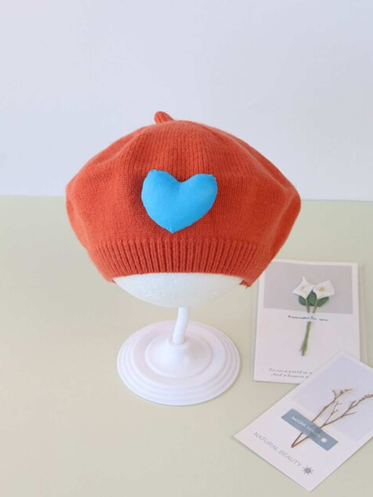 Mia Belle Girls Knitted Beret Hat | Girls Accessories