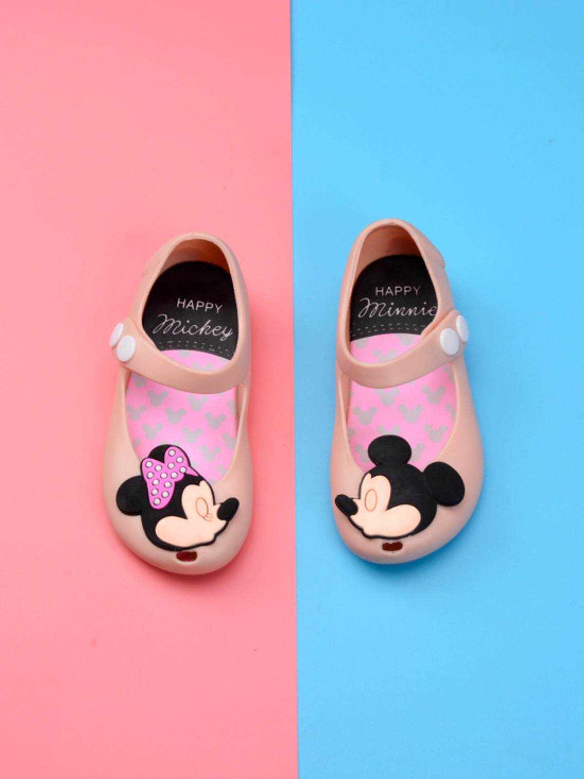 Kissing Mickeys Mary Jane Jelly Shoes