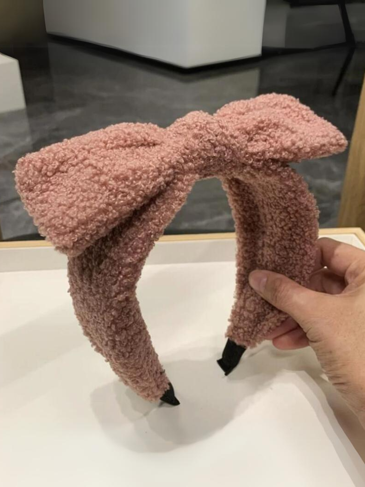 Mia Belle Girls Plush Headband | Girls Accessories