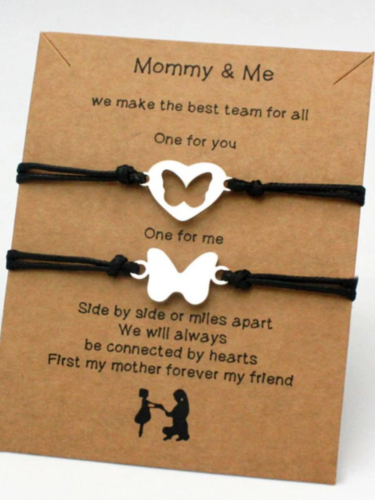 Mommy & Me Accessories | Butterfly Charm Bracelets | Mia Belle Girls