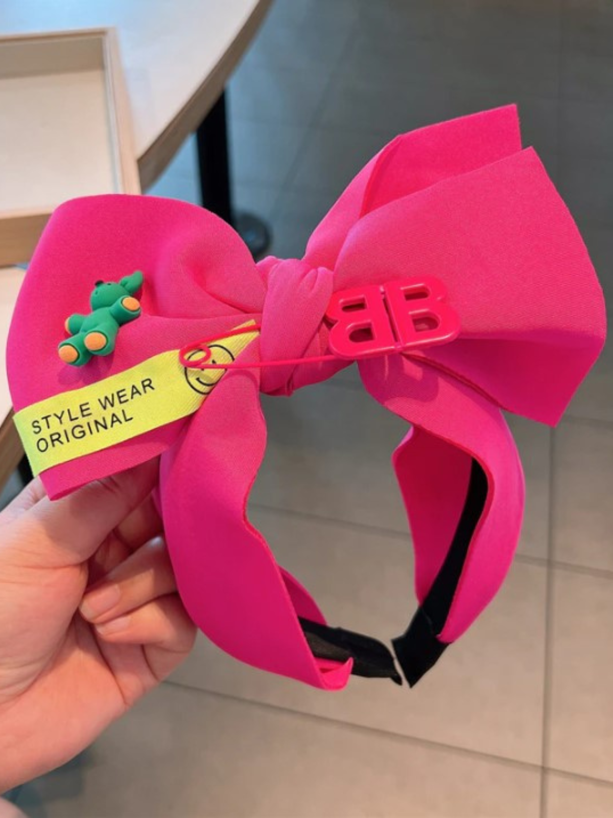 Mia Belle Girls Cartoon Bow Headband | Girls Accessories