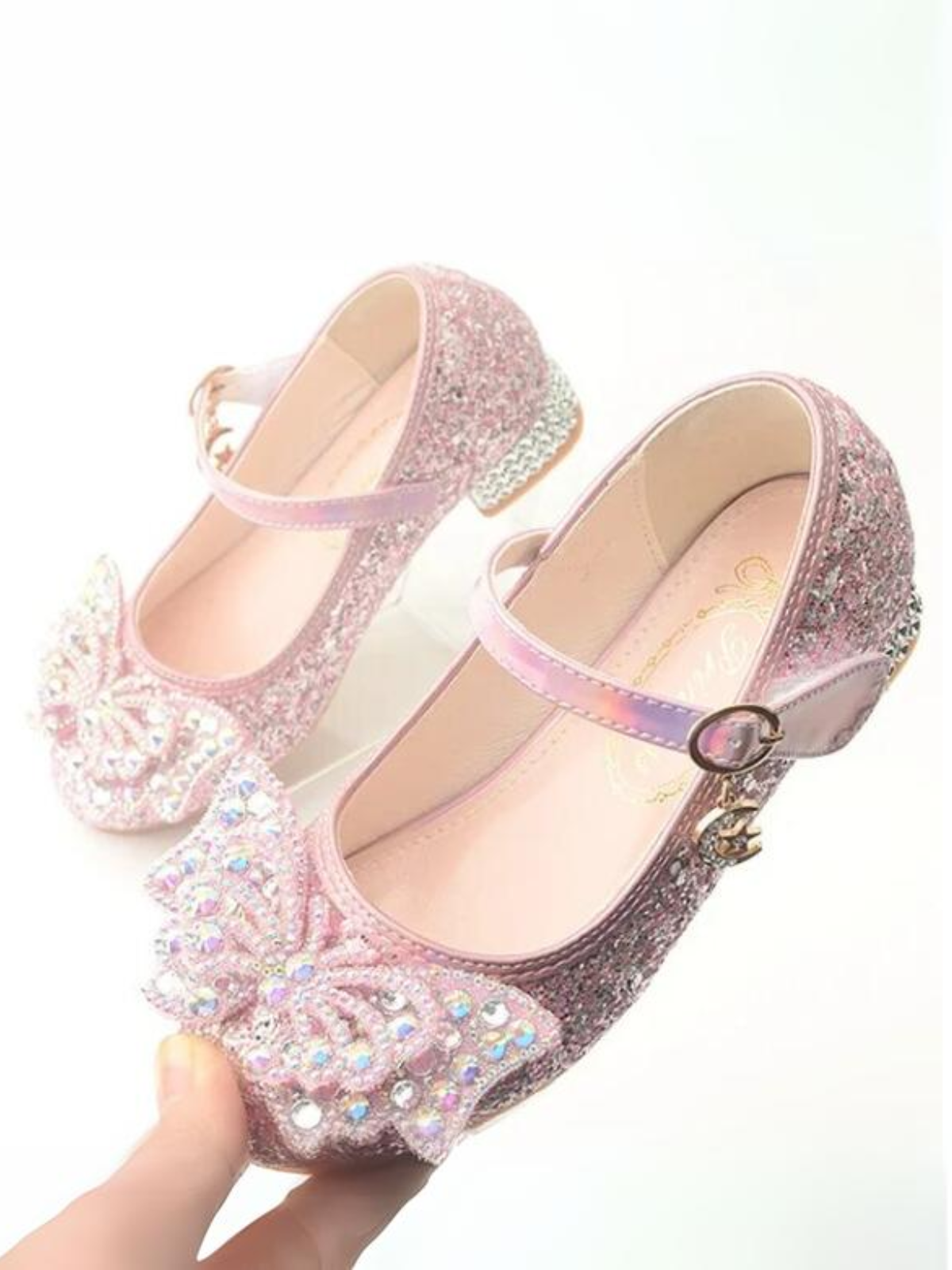 Mia Belle Girls Butterfly Bow Mary Jane Shoes | Shoes By Liv & Mia