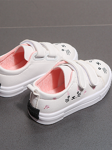 Shoes By Liv & Mia | Kitten Velcro Strap Sneakers - Mia Belle Girls