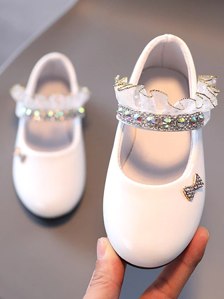 Kids Shoes By Liv & Mia | Girls Patent Leather Mary Jane Flats