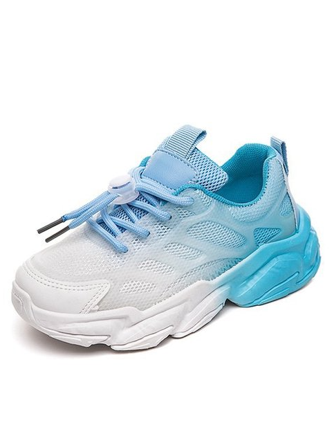 Back To School Shoes | Gradient Secure Lace Sneakers | Mia Belle Girls