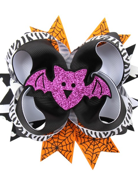 Girls Accessories Festive | Halloween Hair Bows - Mia Belle Girls