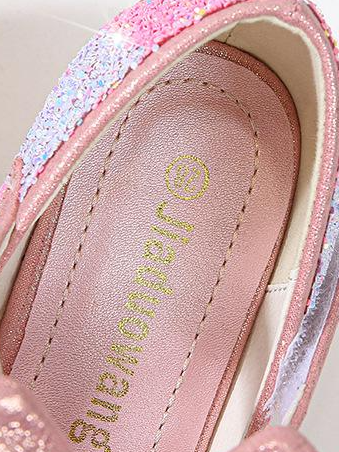 Shoes By Liv & Mia | Glitter Bow Mary Jane Heels