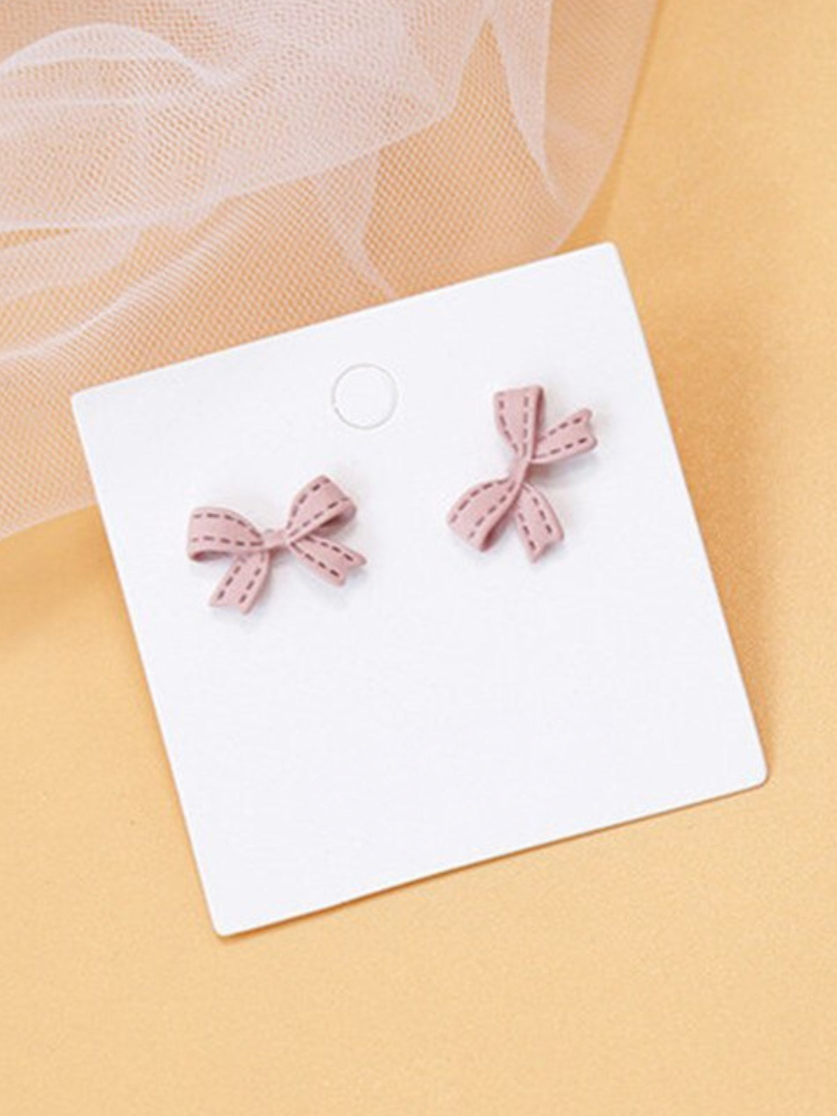 Mia Belle Girls Bowknot Stud Earrings | Girls Accessories
