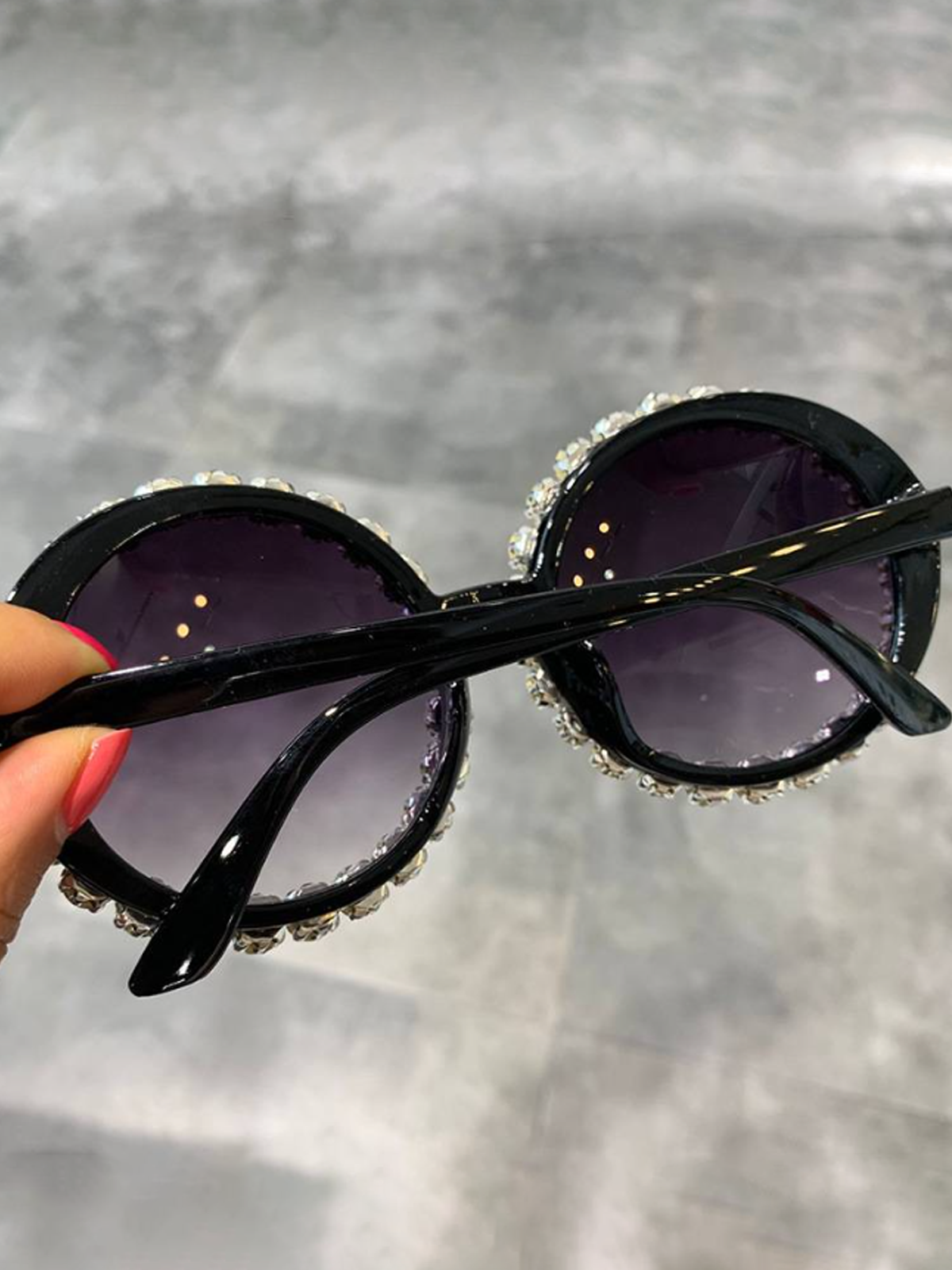 Girls Beautiful Rhinestone Sunglasses