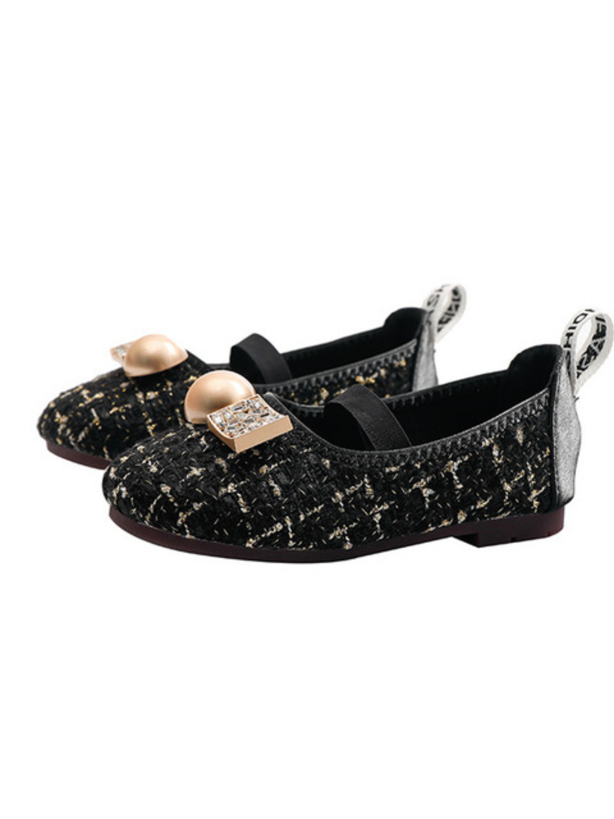 Shoes By Liv & Mia | Girls Tweed Mary Jane Flats