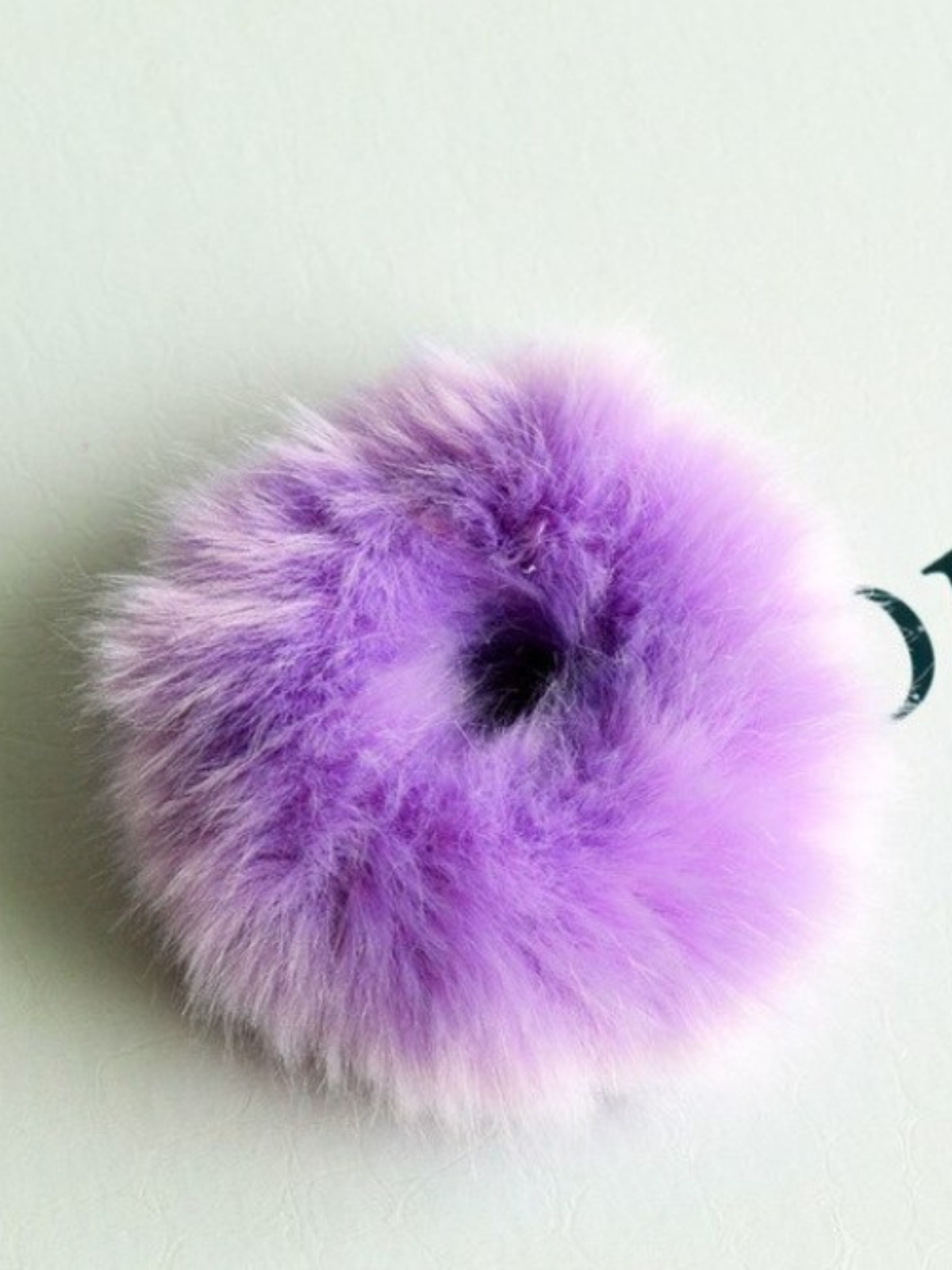 Mia Belle Girls Furry Scrunchie Hair Tie | Girls Accessories