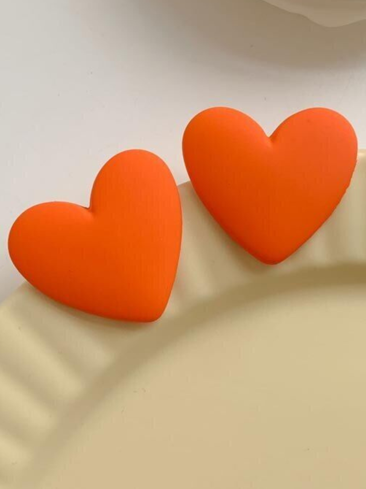 Mia Belle Girls Clay Heart Earrings | Girls Accessories
