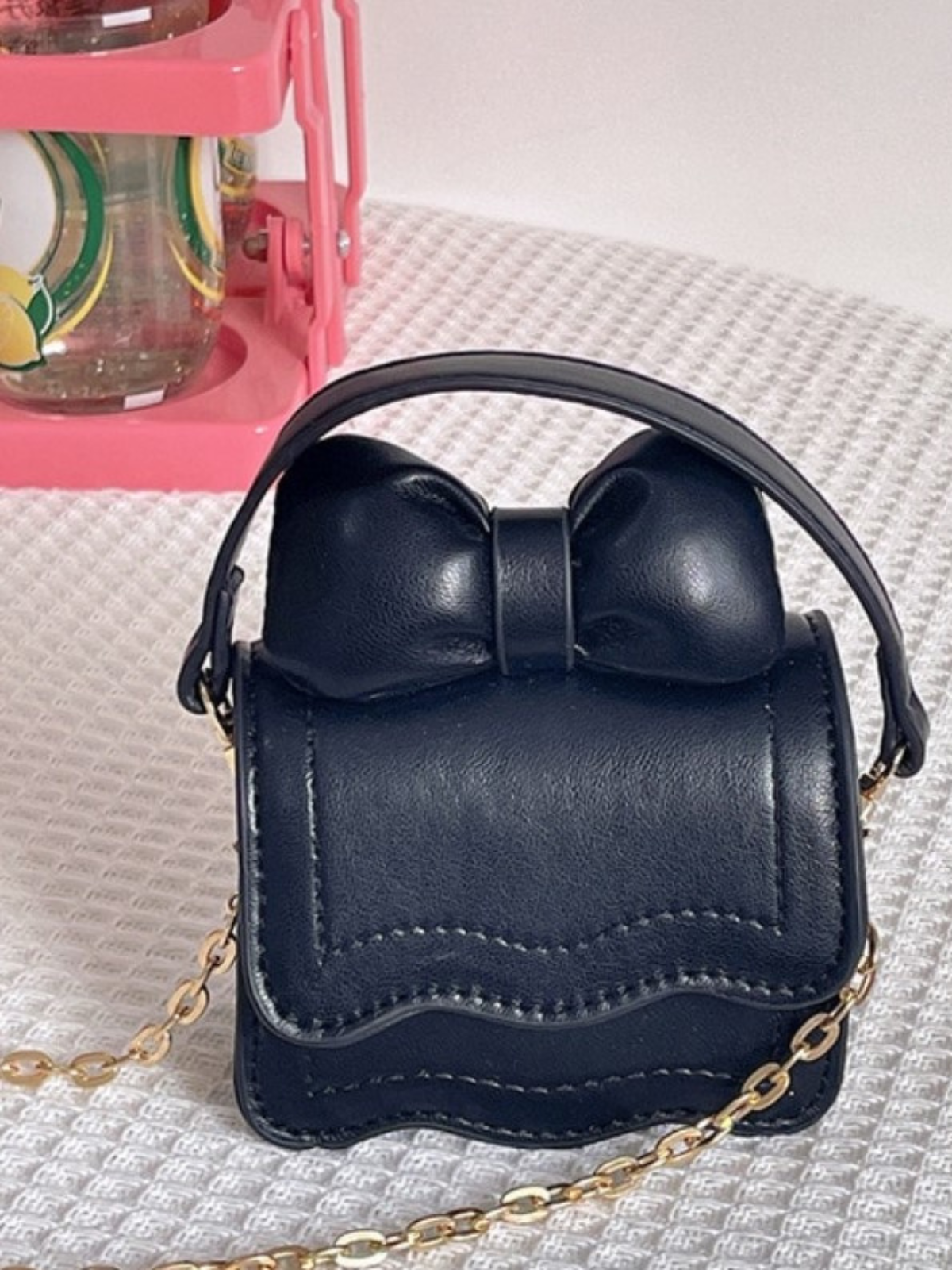 Mia Belle Girls Bow-Embellished Crossbody Bag | Girls Accessories