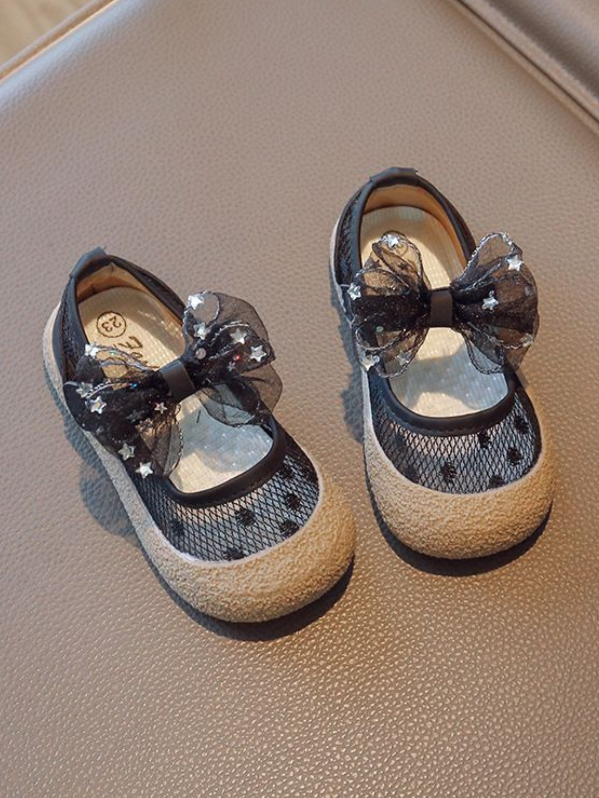 Bows And Dots Mary Jane Shoes