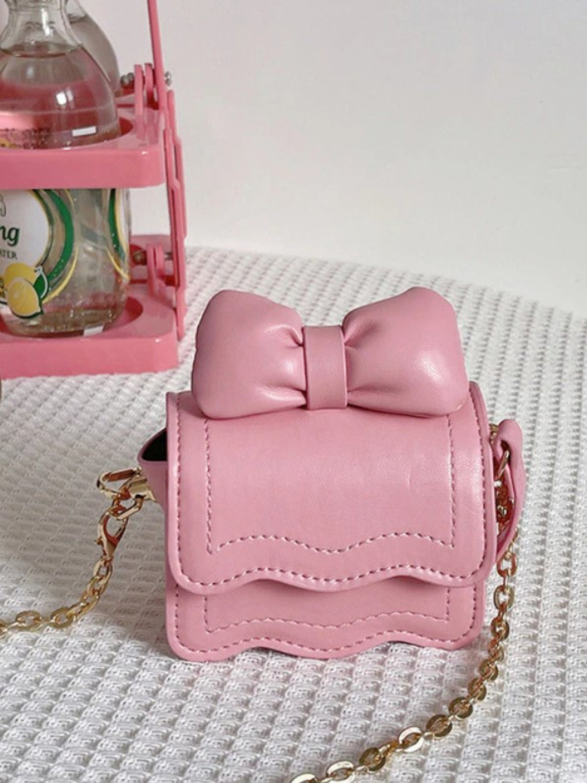 Mia Belle Girls Bow-Embellished Crossbody Bag | Girls Accessories