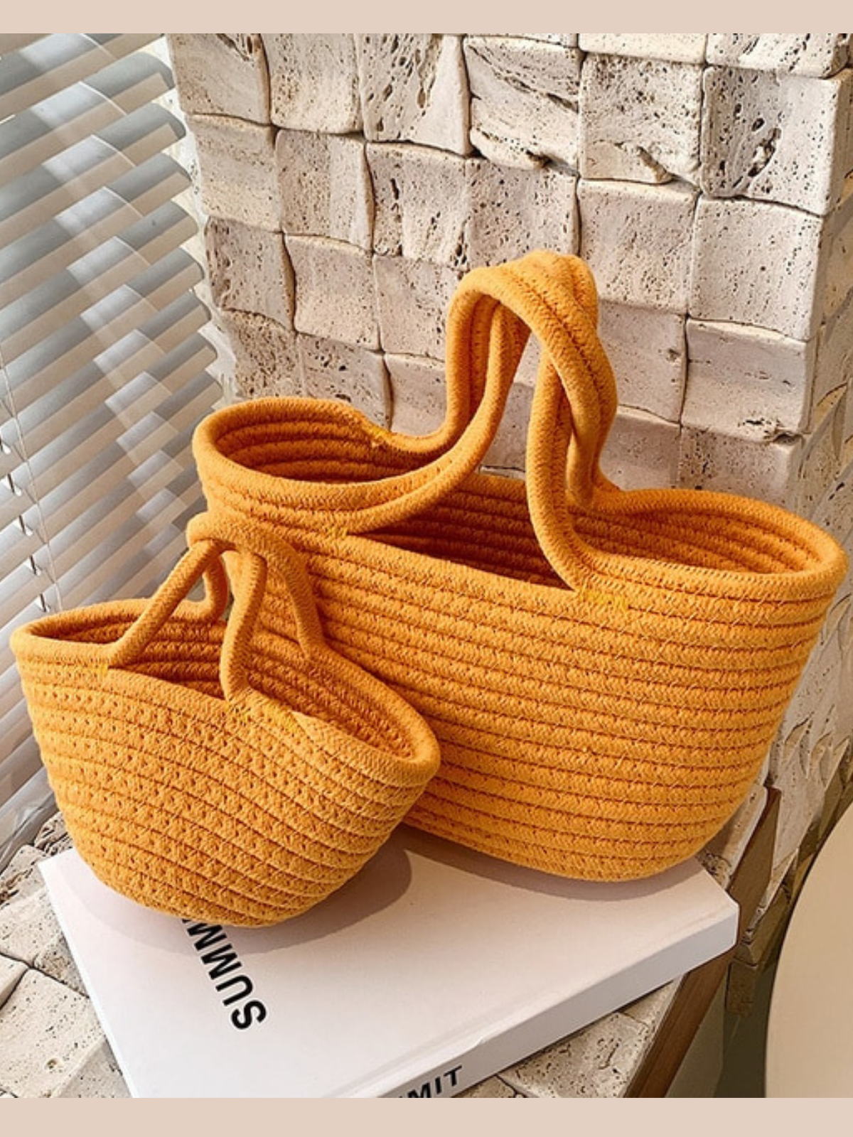 Sunshiney Days Woven Straw Tote