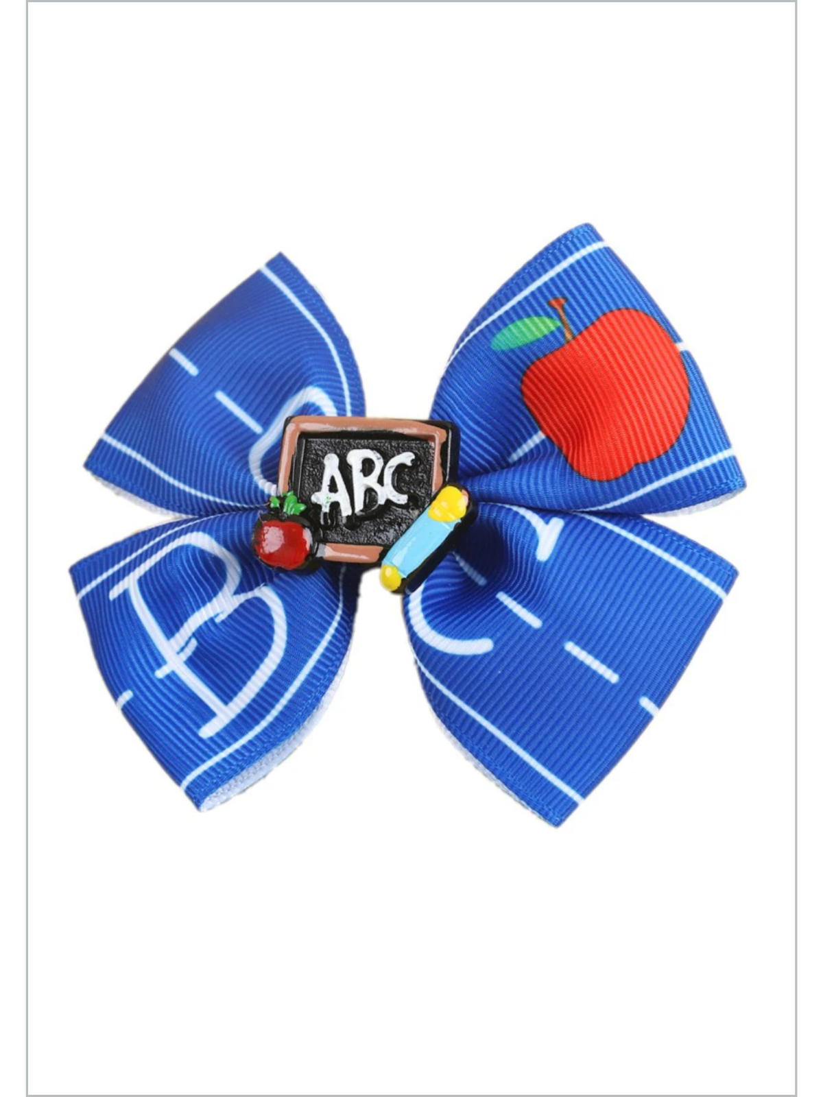 First Day of School Accessories | ABC Hair Clips | Mia Belle Girls