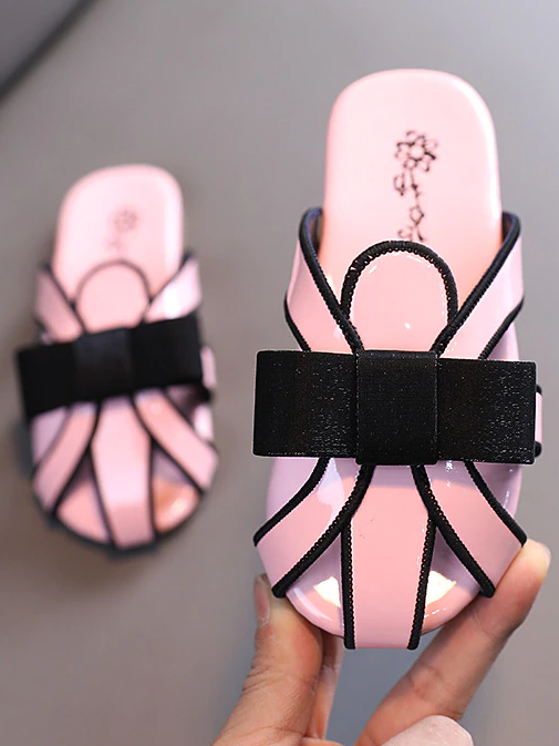 Shoes By Liv & Mia | Girls Vegan Patent Leather Slides