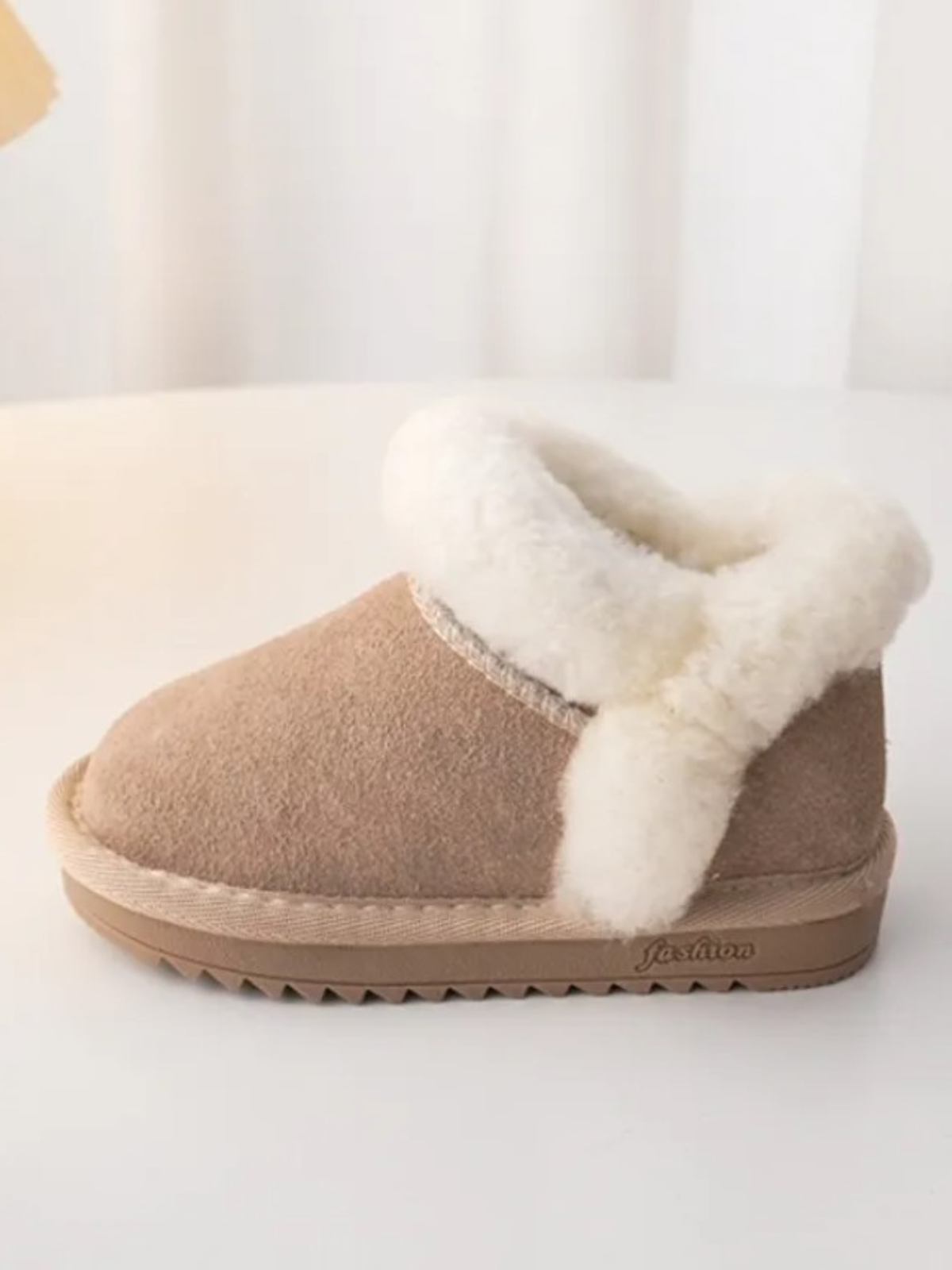 Mia Belle Girls Fur-Lined Suede Boots | Shoes By Liv & Mia