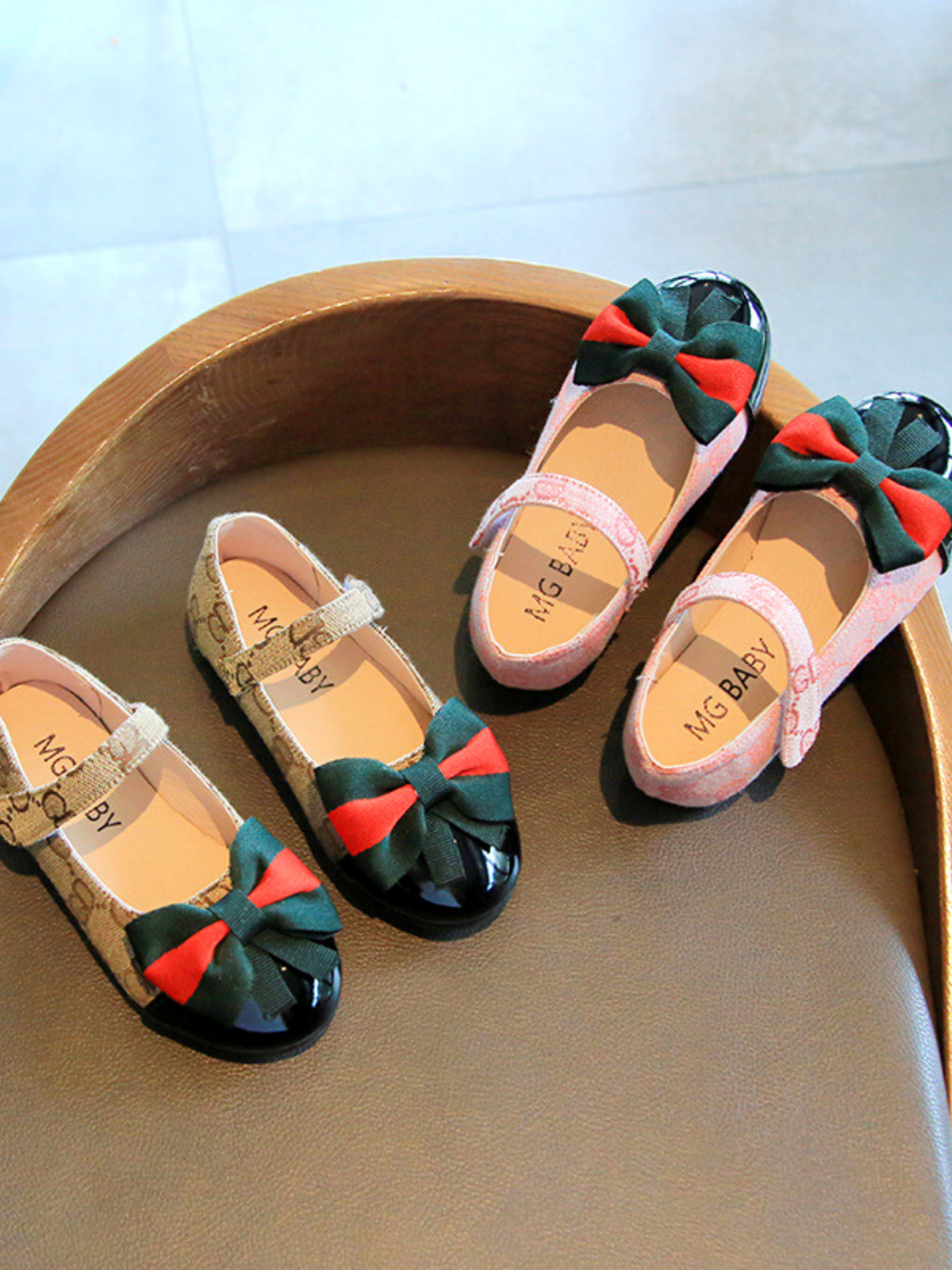 Supreme Bow Ballerina Flats | Shoes By Liv & Mia - Mia Belle Girls