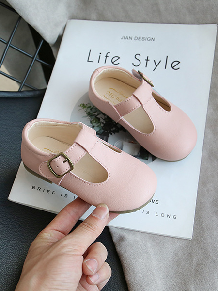 Shoes By Liv & Mia | Schoolgirl T Strap Buckle Flats