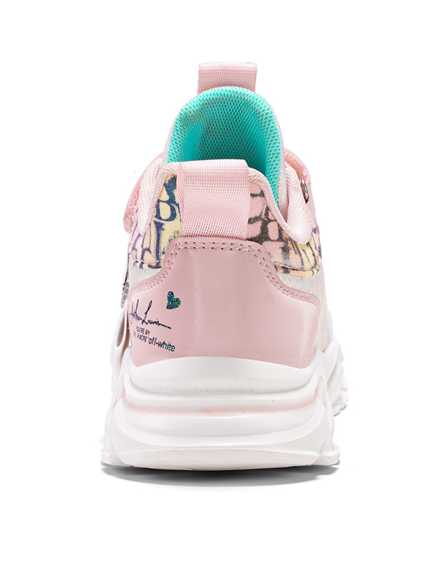 Back To School Shoes | Cute Kitten Shimmer Sneakers | Mia Belle Girls