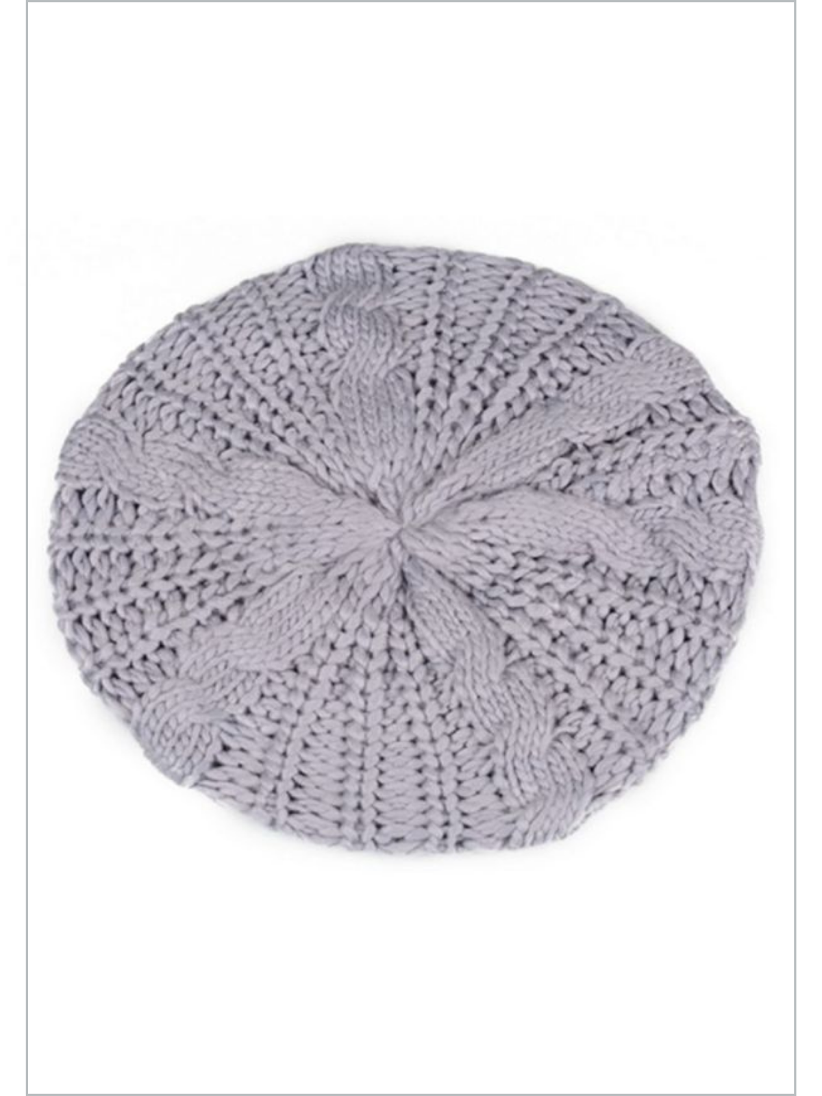 Mia Belle Girls Crochet Beret Hat | Girls Accessories