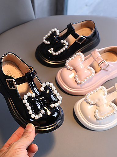 Shoes By Liv & Mia | Pearl T-Strap Mary Jane Flats - Mia Belle Girls