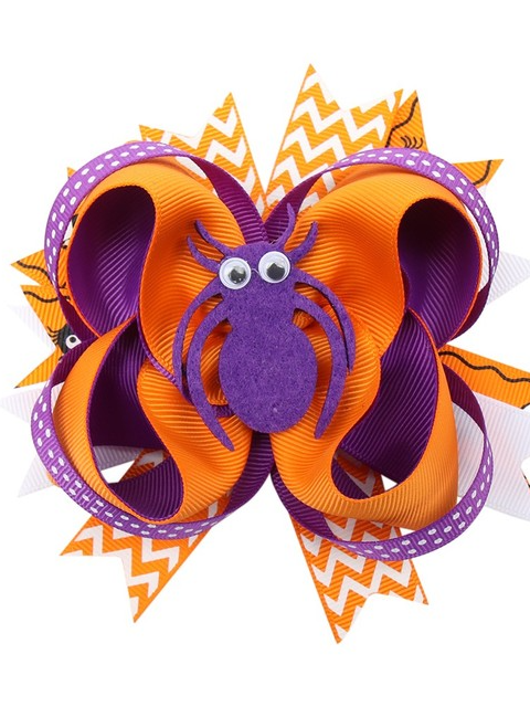 Girls Accessories Festive | Halloween Hair Bows - Mia Belle Girls