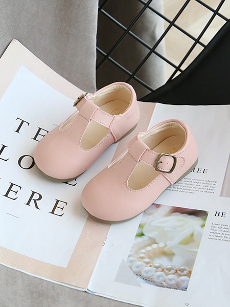 Shoes By Liv & Mia | Schoolgirl T Strap Buckle Flats