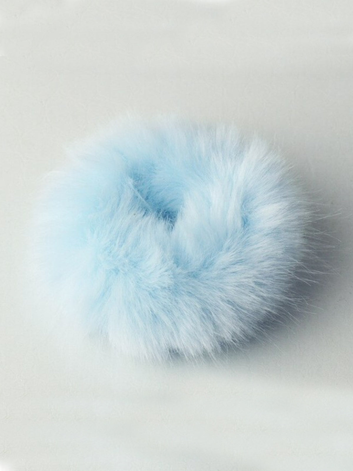 Mia Belle Girls Furry Scrunchie Hair Tie | Girls Accessories
