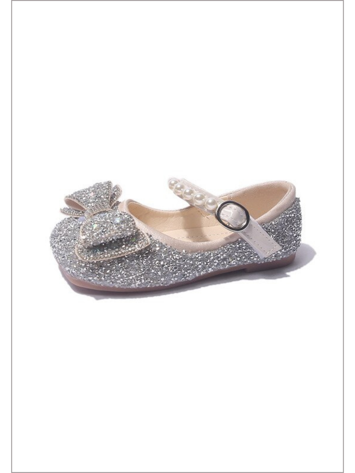 Watch Me Sparkle Bow Mary Jane Shoes
