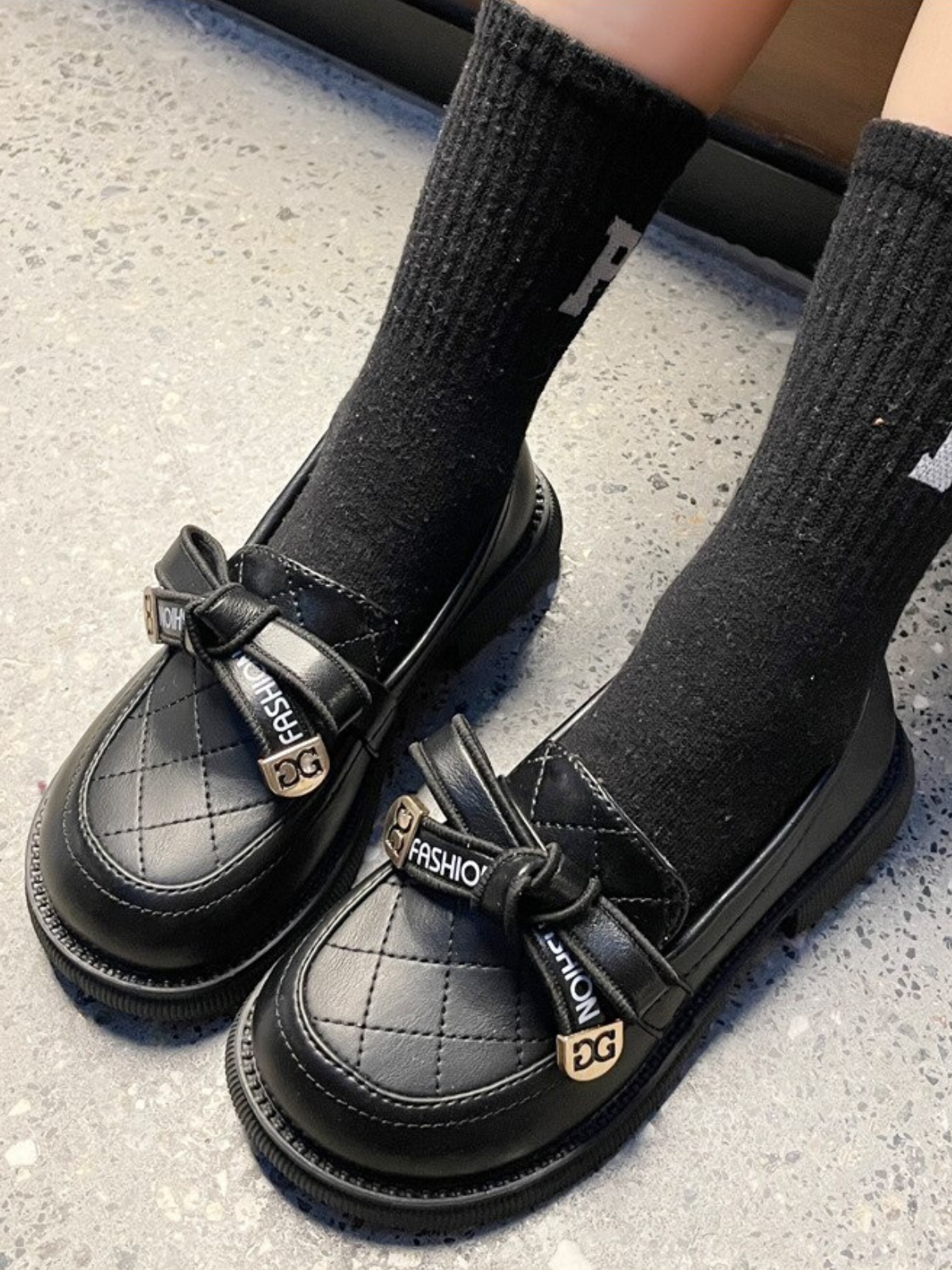 Preppy Superstar Bow Loafers
