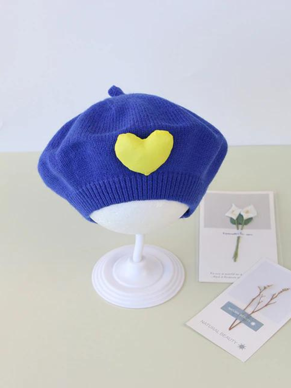 Mia Belle Girls Knitted Beret Hat | Girls Accessories