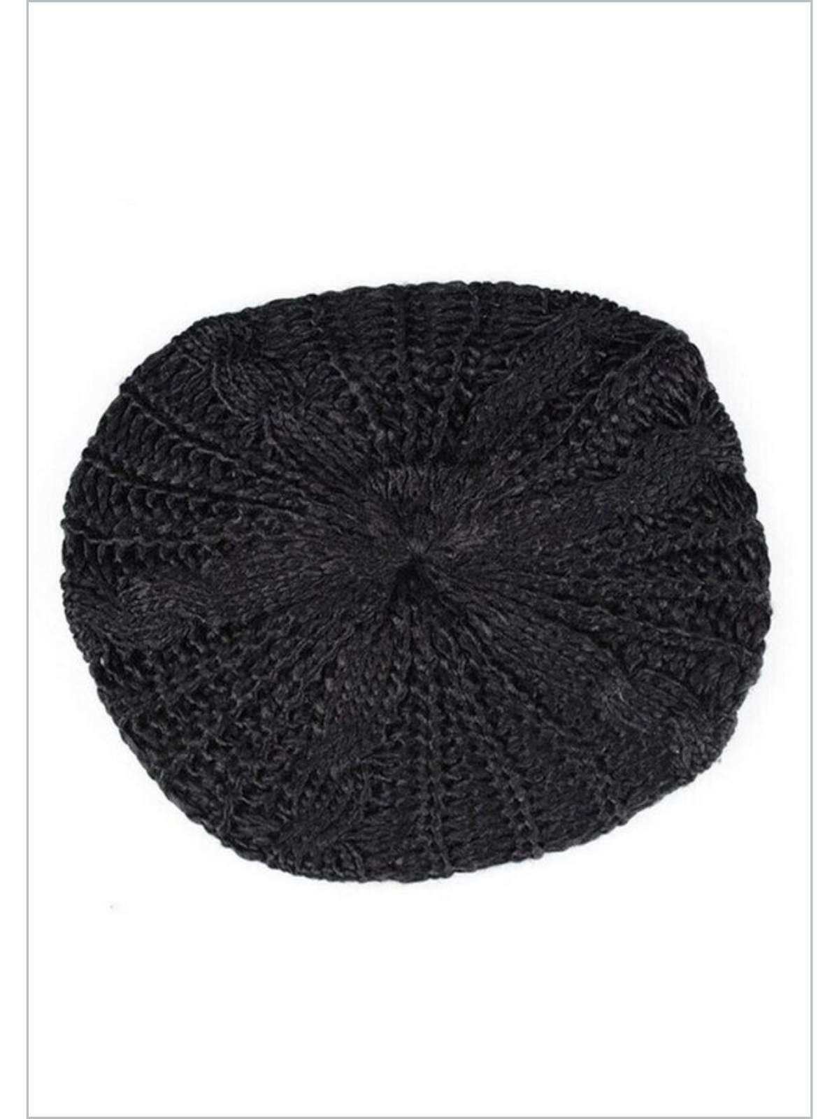 Mia Belle Girls Crochet Beret Hat | Girls Accessories