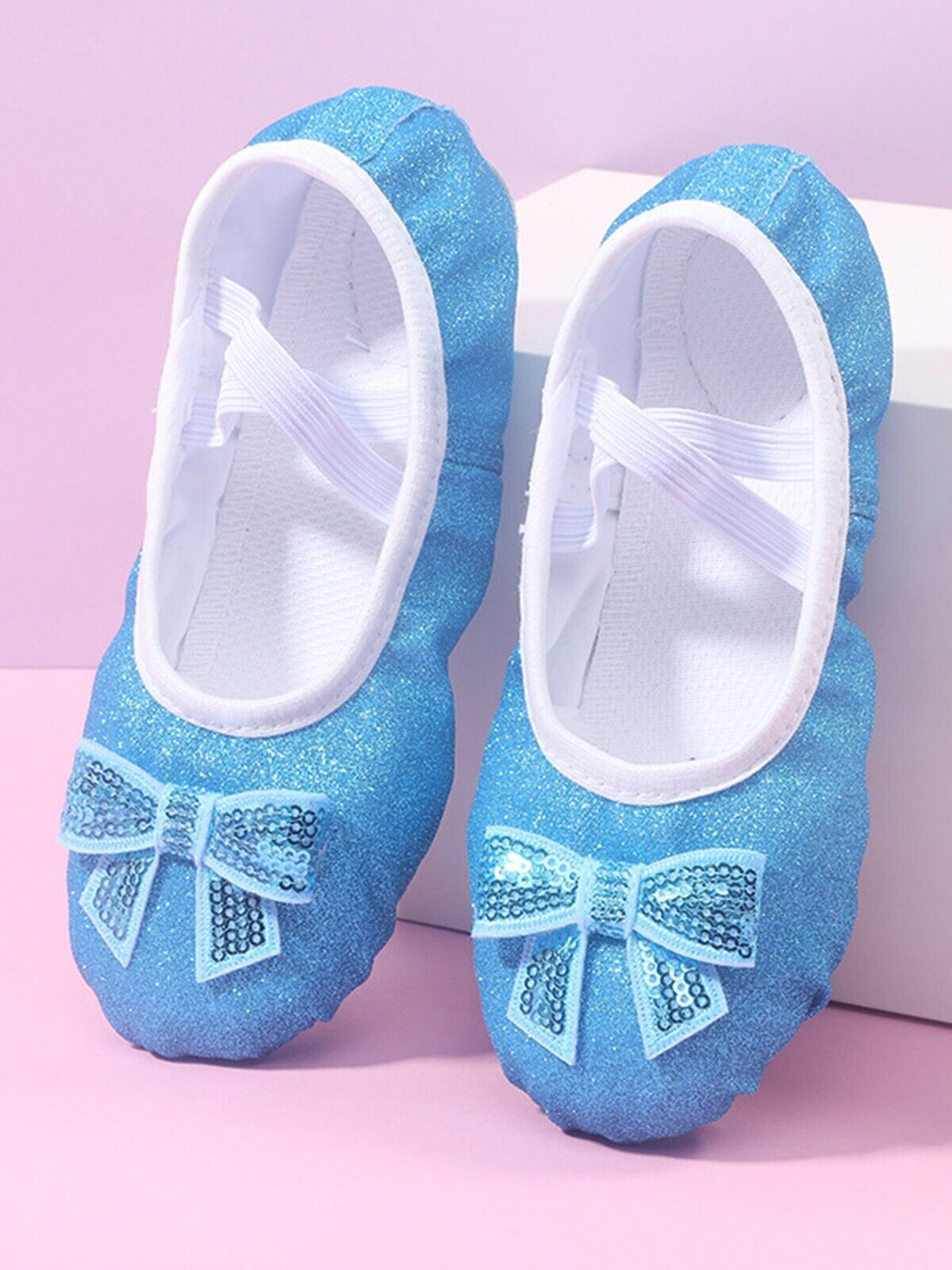 Mia Belle Girls Glitter Ballet Shoes | Shoes By Liv & Mia