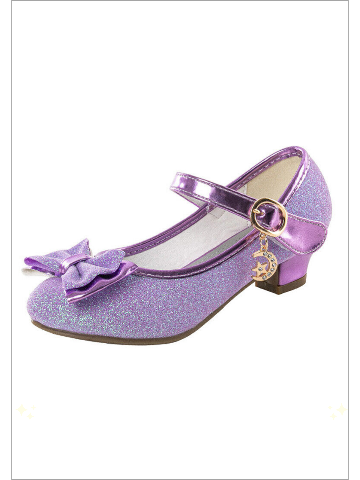 Mia Belle Girls Glitter Princess Heels | Accessories