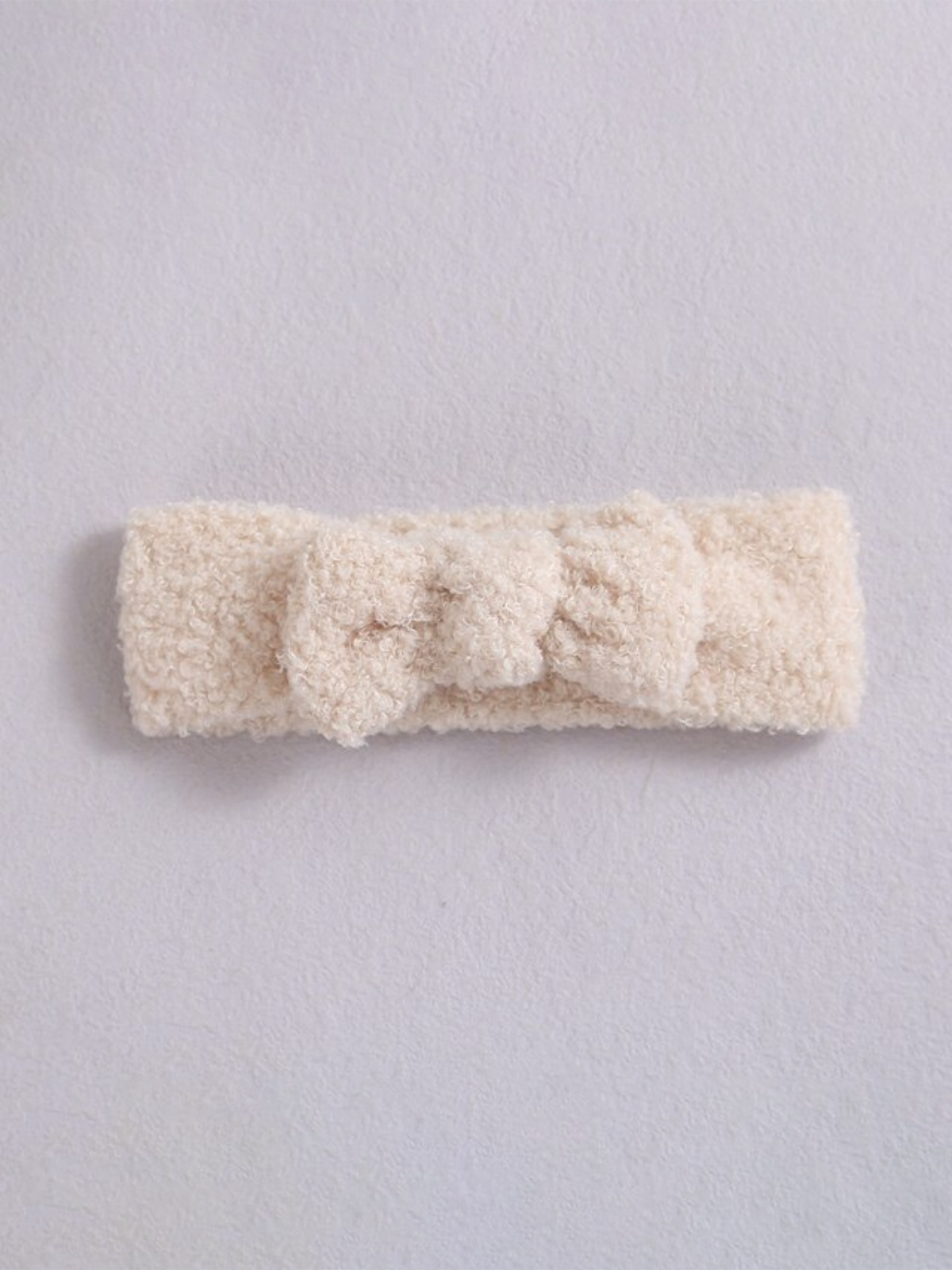 Cherry On Top Fuzzy Bow Headband
