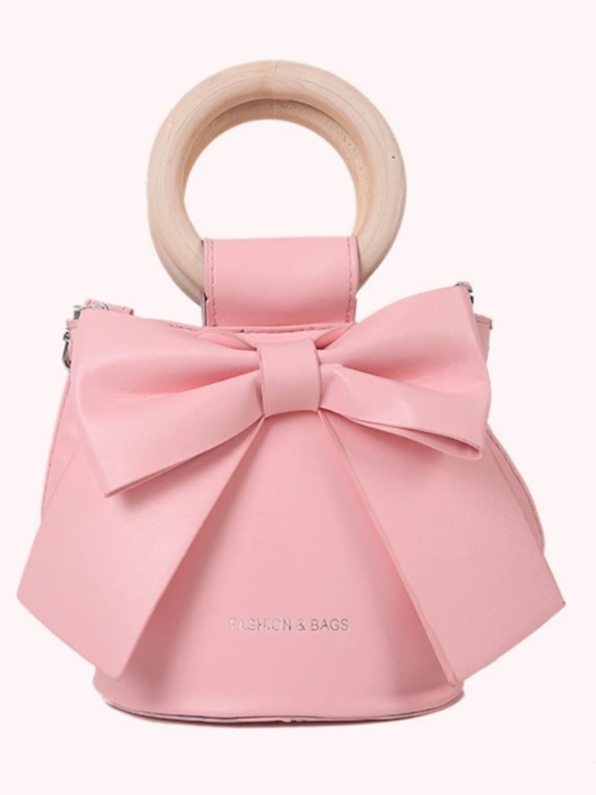 Mia Belle Girls Circle Handle Bucket Bag | Girls Accessories