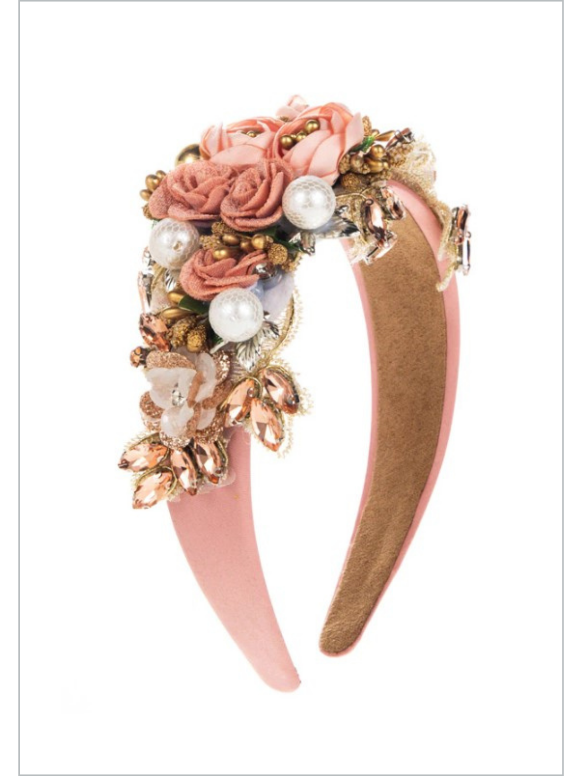 Mia Belle Girls Flower Headband | Girls Accessories