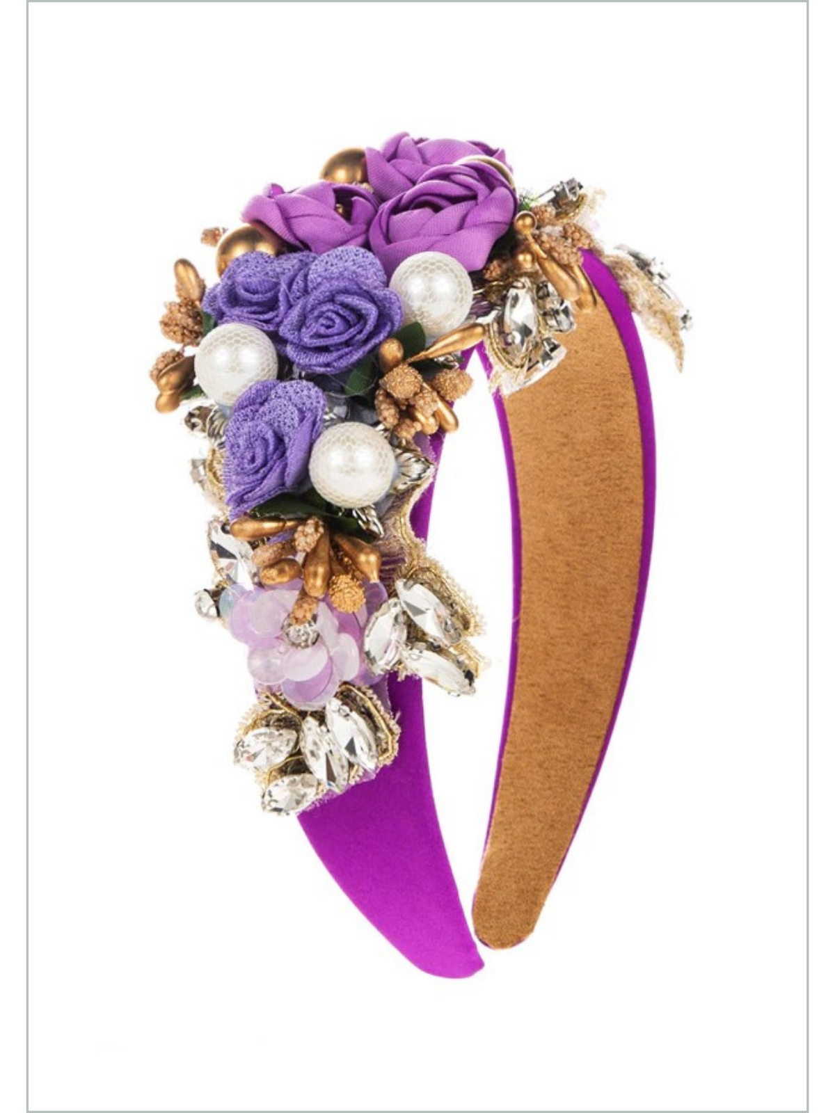 Mia Belle Girls Flower Headband | Girls Accessories