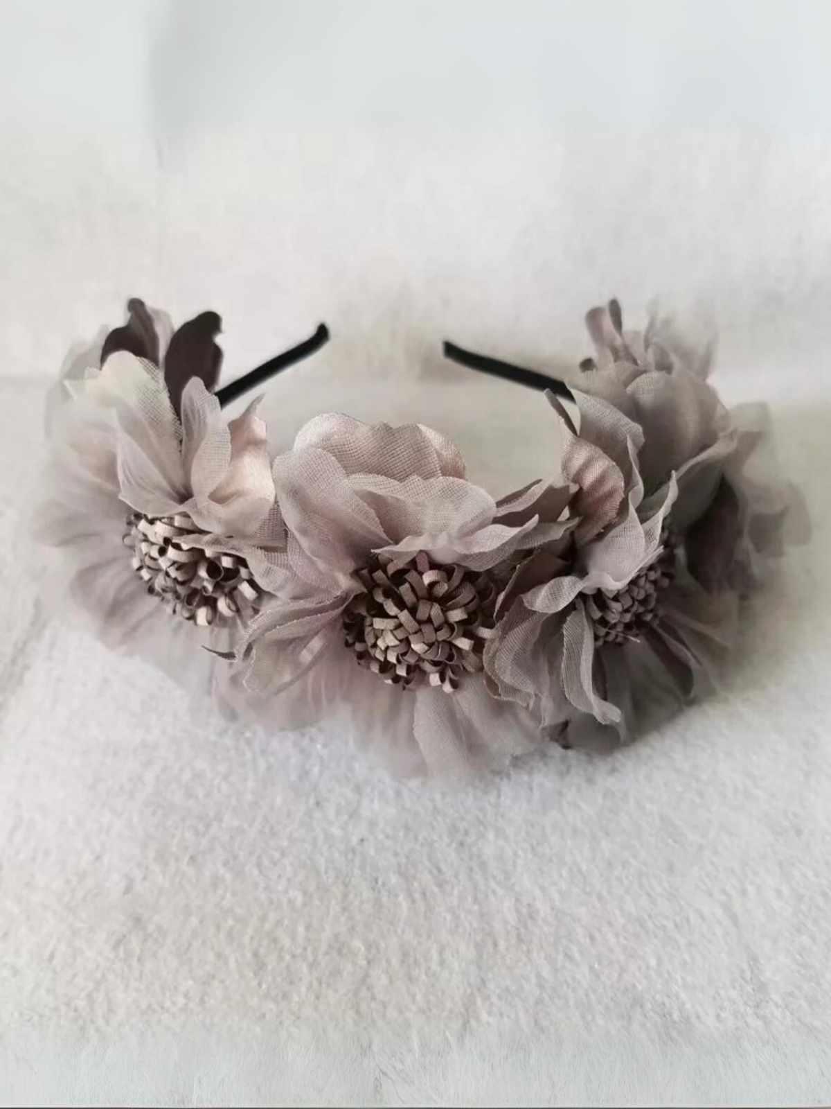 Mia Belle Girls Floral Headband | Girls Accessories