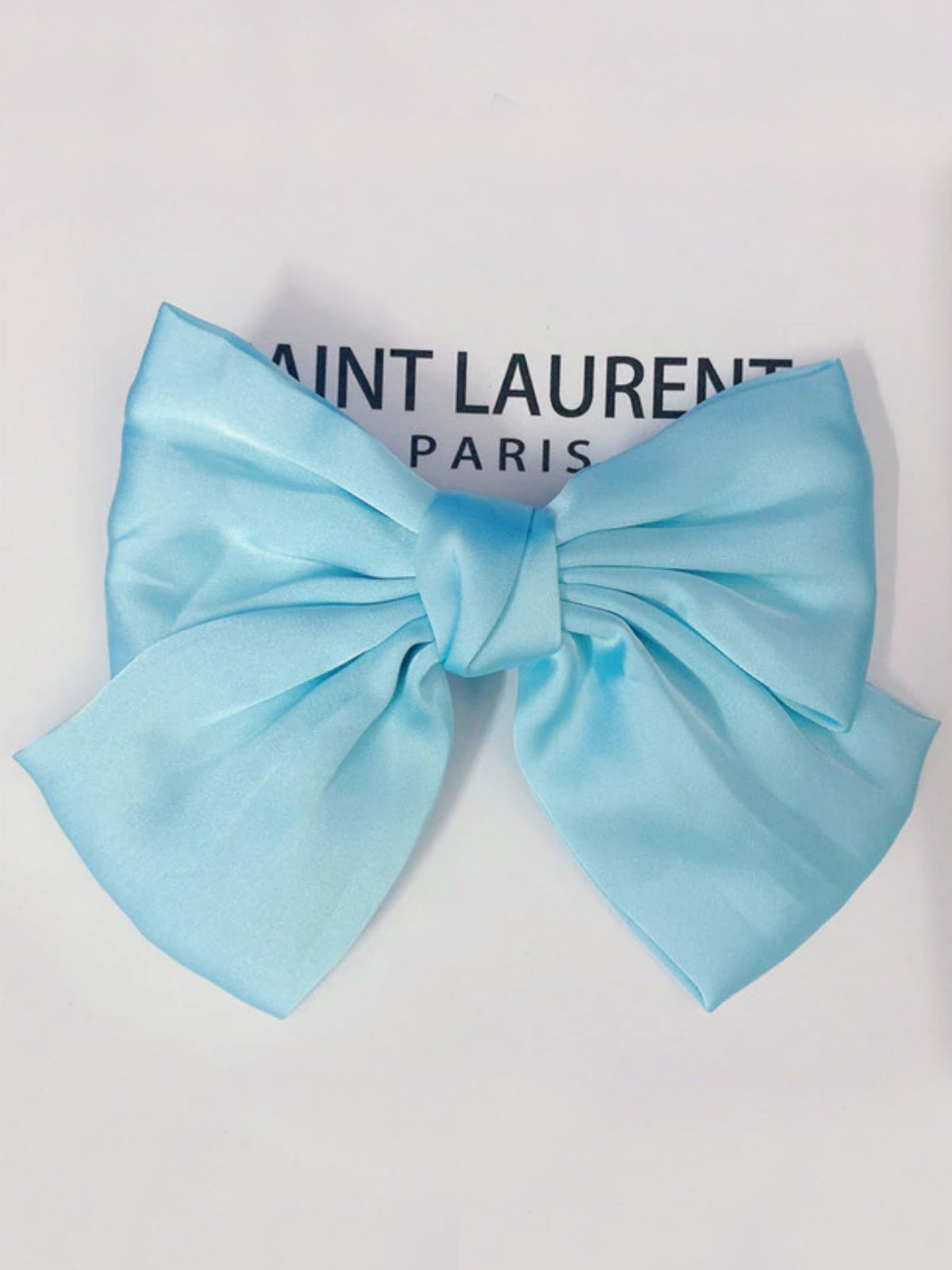 Girls School Accessories | Satin Hair Bow Clip | Mia Belle Girls
