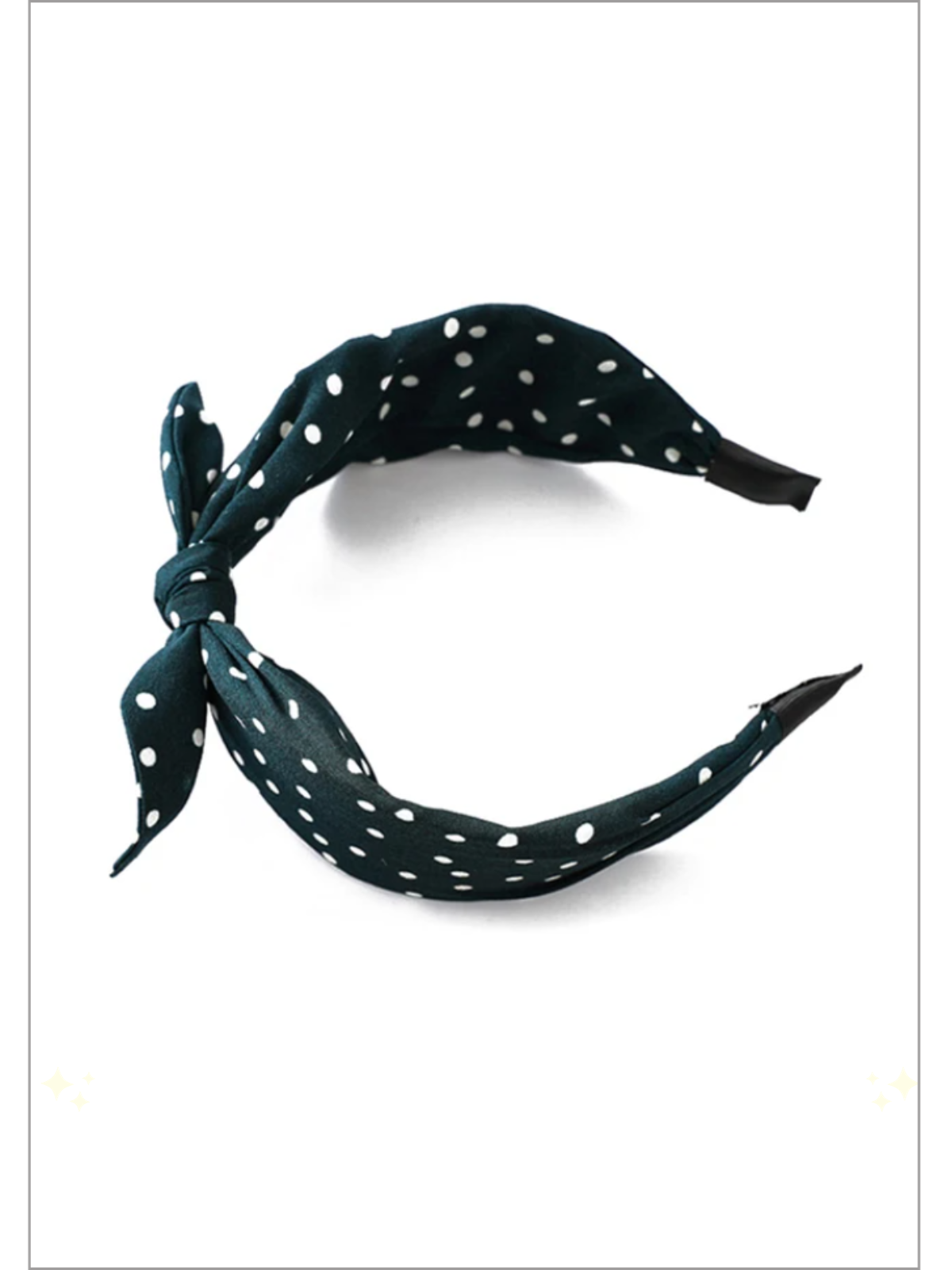 Mia Belle Girls Red Polka Dot Headband | Girls Accessories