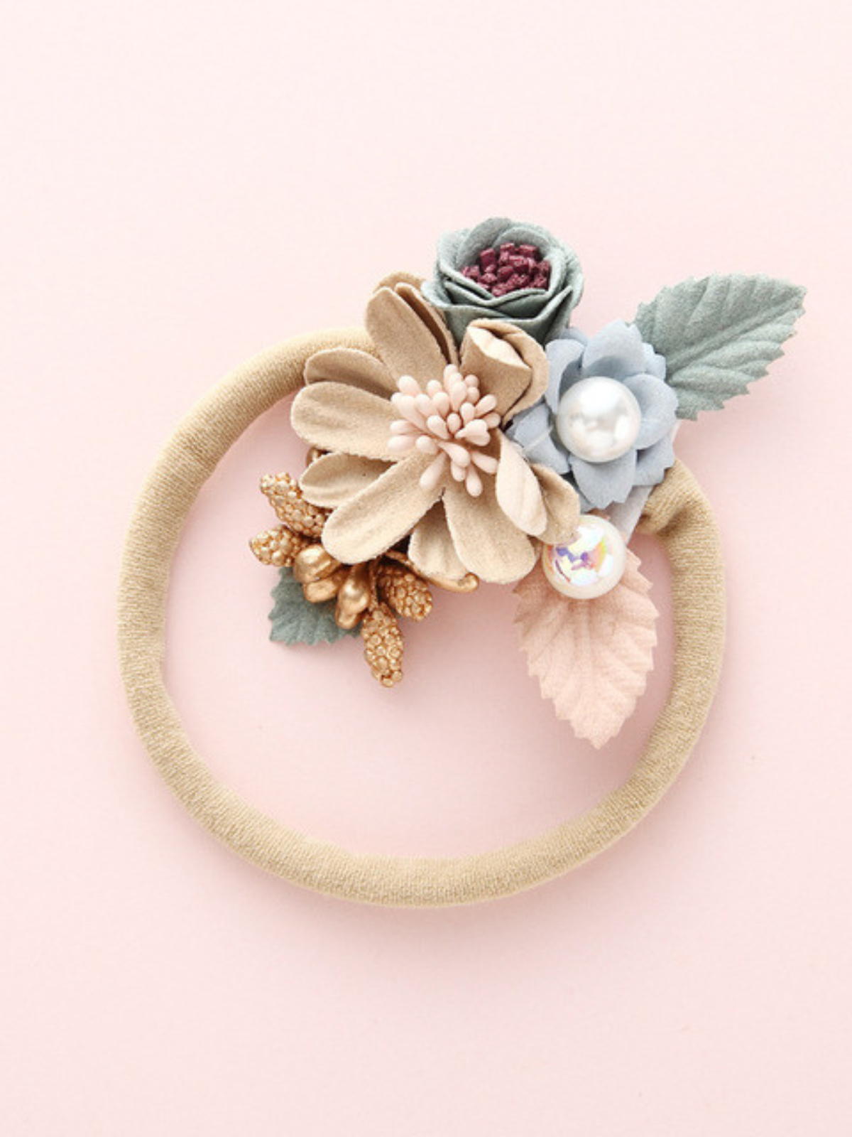 Beloved Blossoms Baby Flower Hairband
