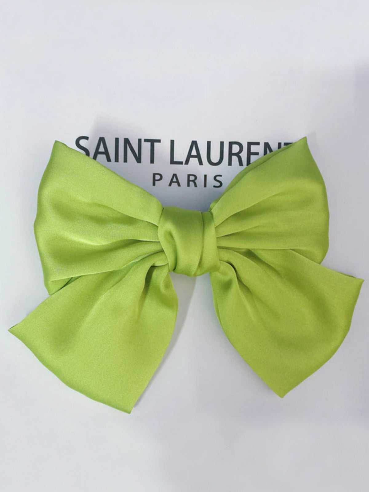Girls School Accessories | Satin Hair Bow Clip | Mia Belle Girls